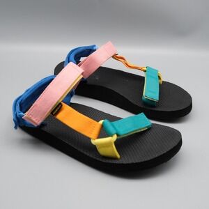 Muboliy‎ Casual Multicolored Ankle Strap Water Sandals Women's Size 39/8.5